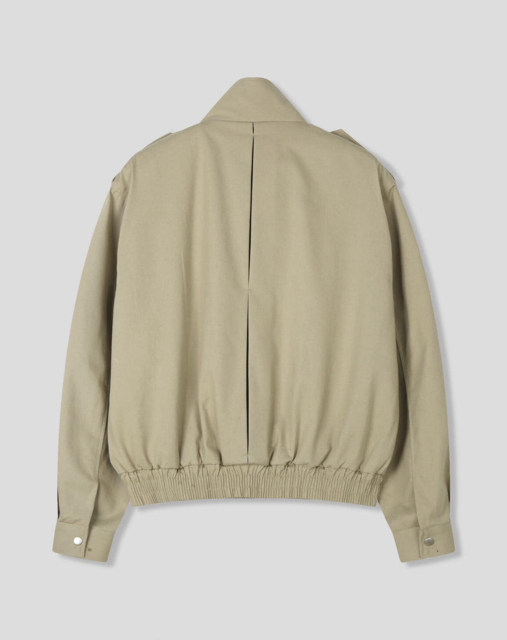 Premium High-Neck Utility Jacket | Minimalist Structured Fit