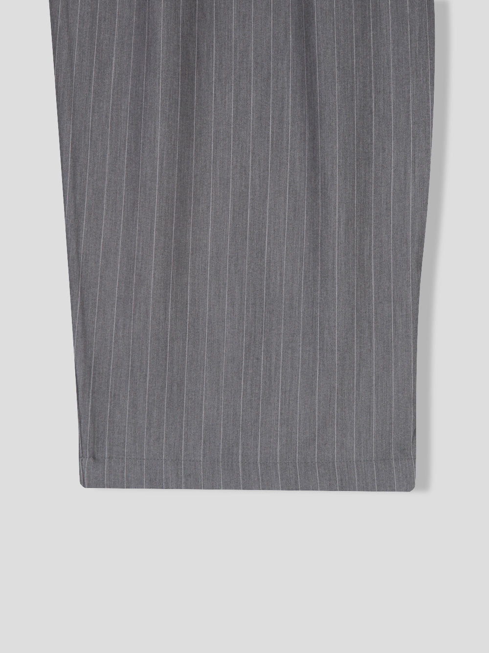 Mac ST Slacks Pinstripe Wide-Leg Pleated Trousers