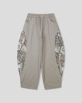 Ballon Relaxed Utility Pants with Camo Side Panels