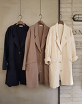 Premium 100% Natural Linen Longline Blazer