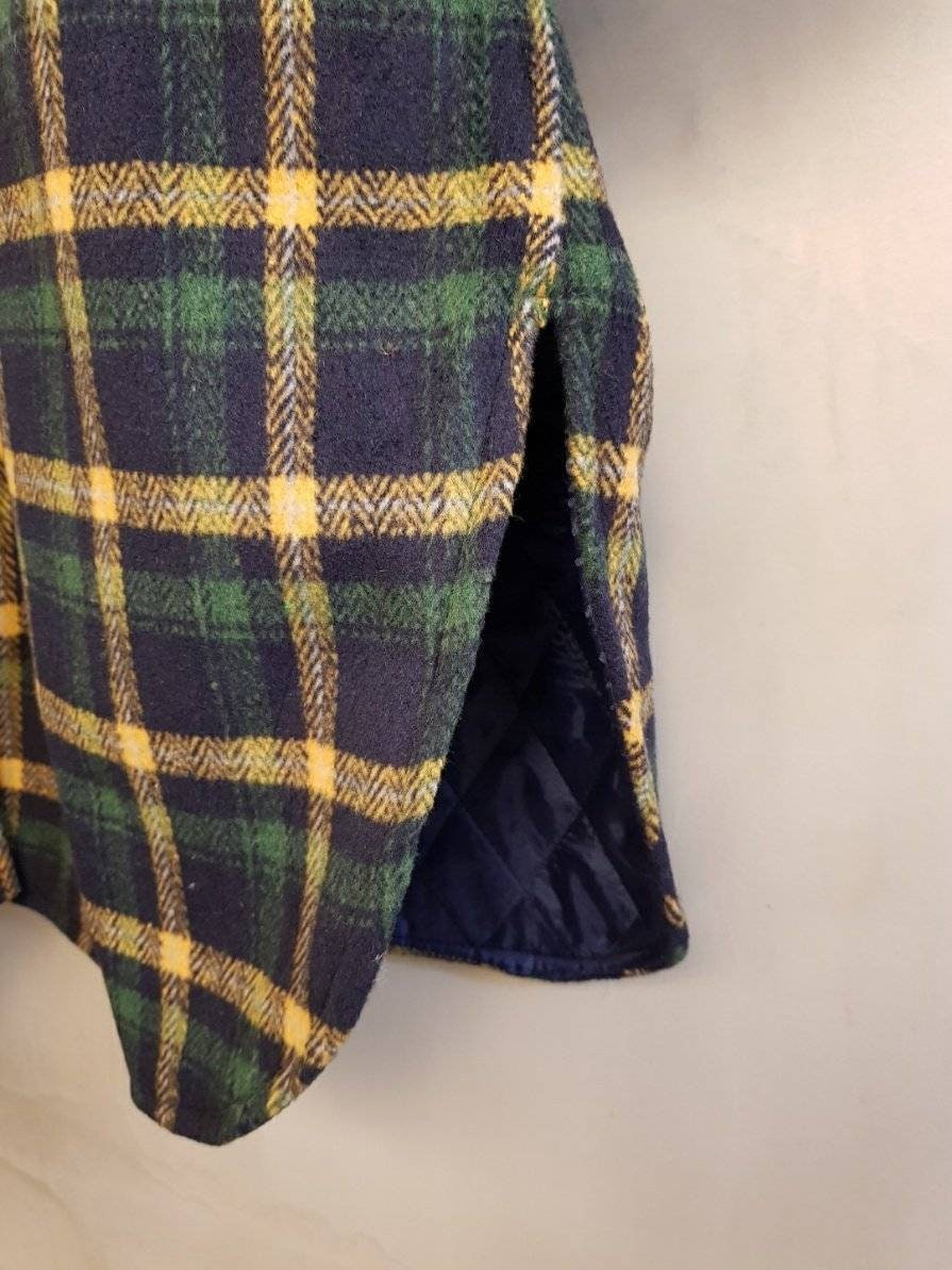 Thermal Wool and Padding Wide Collar Overfit Coat for Winter