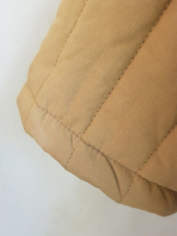 Colorblock Quilted Long Zip-Up Hooded, Coat Minimal, Cozy & Statement-Making Outerwear