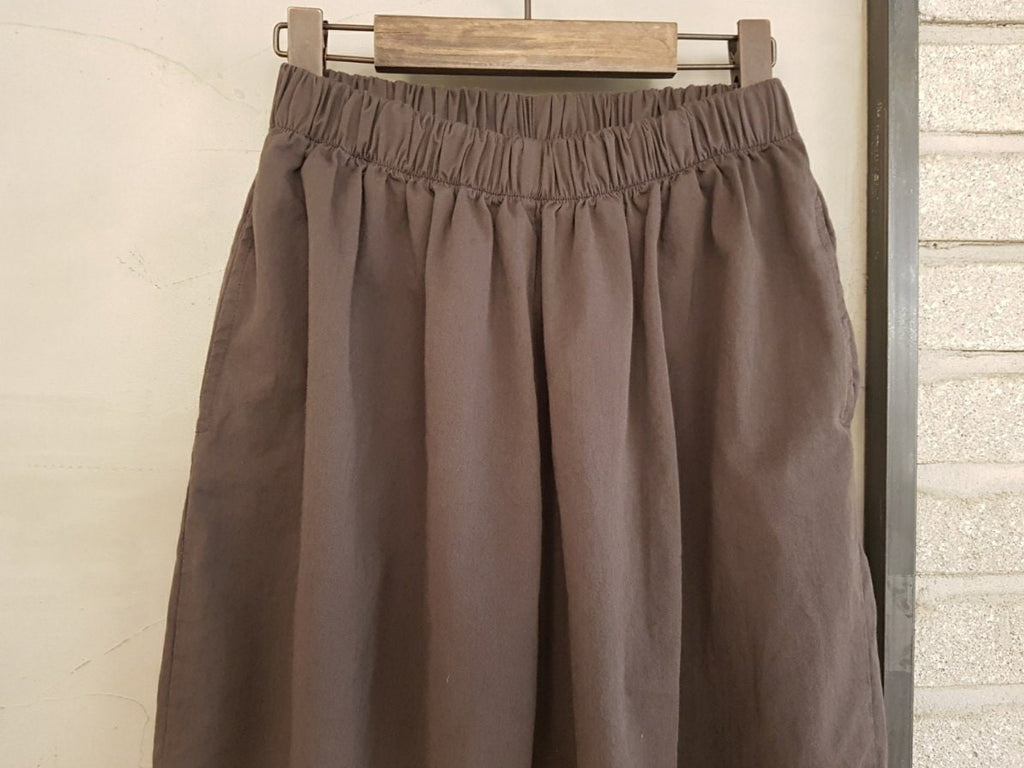 Milano 100% Cotton Baggy Cropped Pants *Gray only available.