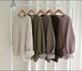Overfit Thick Soft Cotton Fleece Sweatshirts