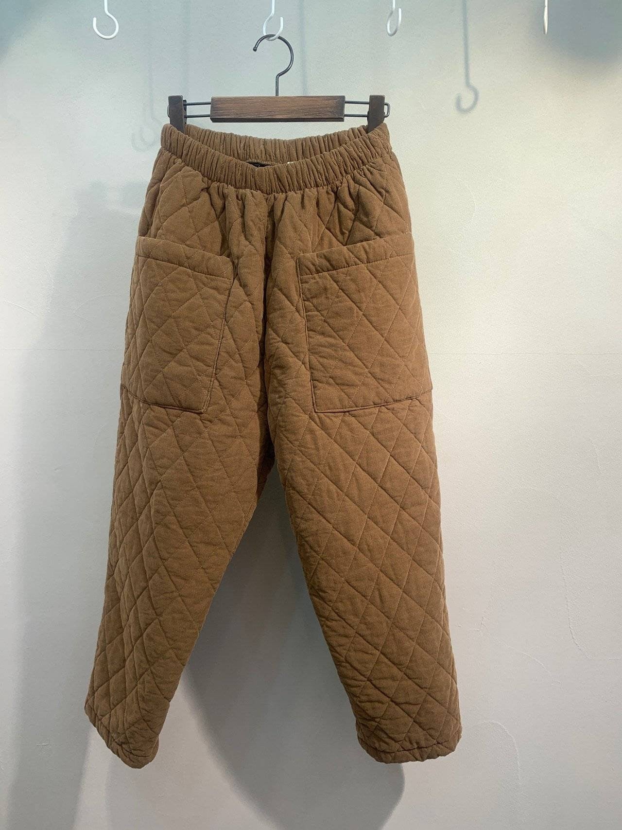 Quilted Thermal Joggers, Padded Winter Trousers, Cozi fit.