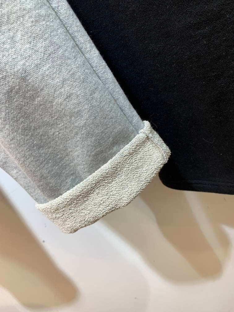 Women's Tapered Cotton Sweatpants with Front Big Pockets