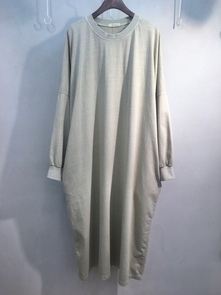 Oversized Long Sleeve Cotton Maxi Dress I Maternity Friendly One-Mile Wear