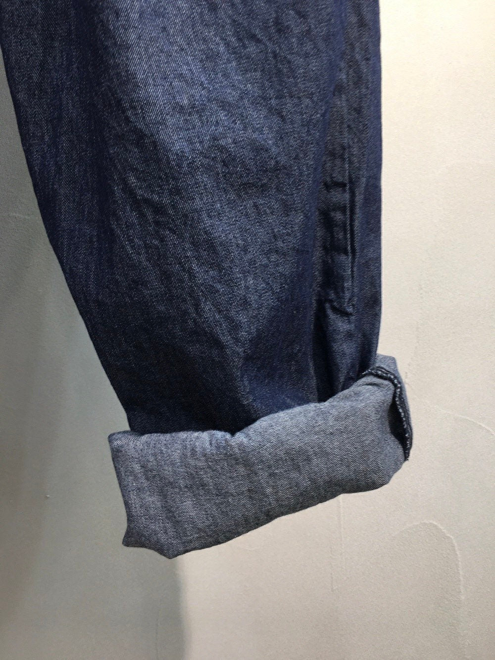Light and Soft Denim High Rise Aladin Baggy Pants