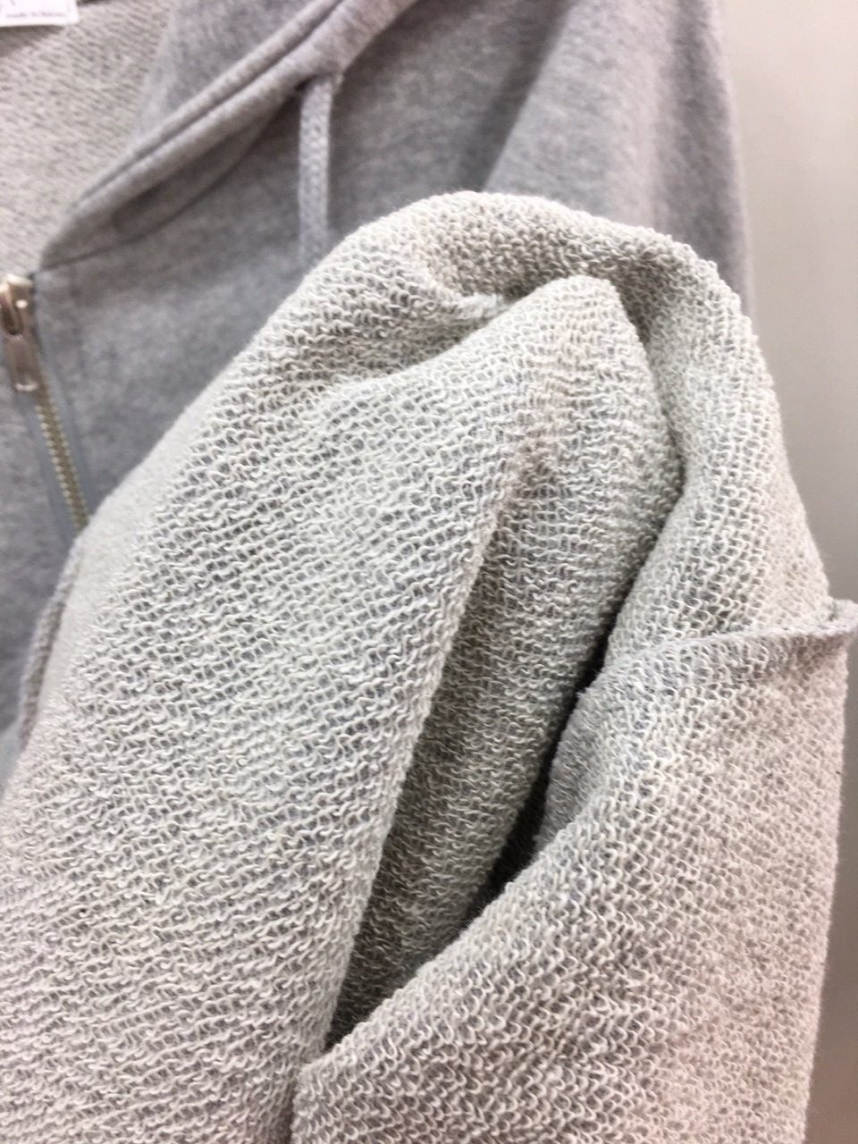 Sweat Cotton Full Zip up Loose Fit Hoodie for SS seasons