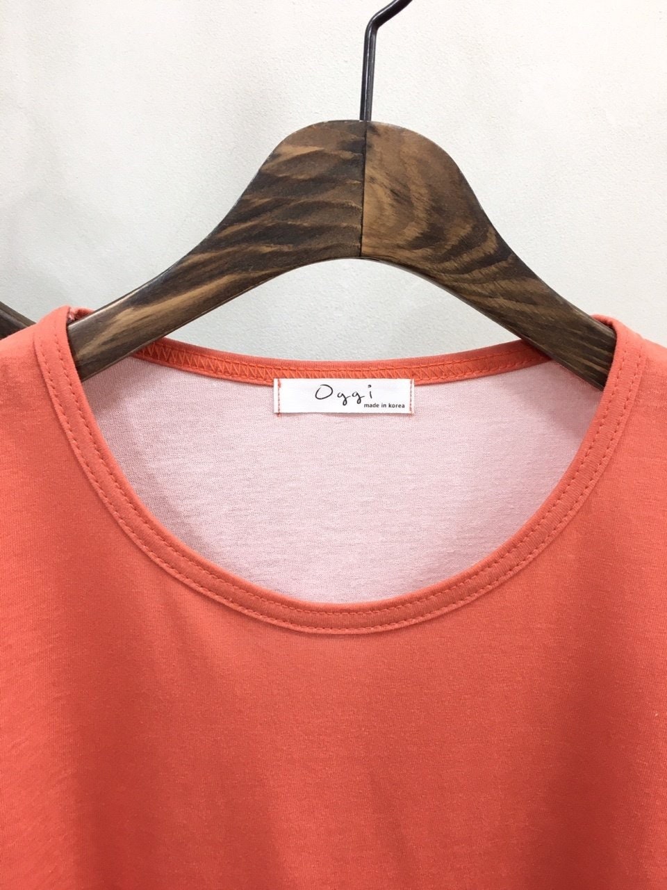Minimalist Pigment-Dyed Long Sleeve T-Shirt | 100% Cotton Oversized Tee