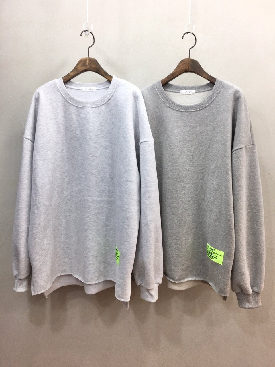 Oversized Fleece Sweatshirt | Thick Cotton Pullover, Korean Made Loungewear