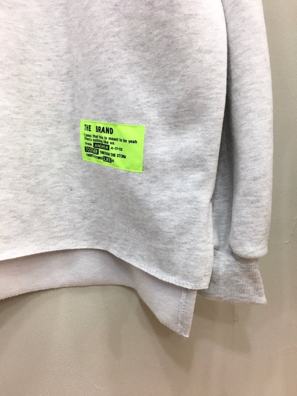 Oversized Fleece Sweatshirt | Thick Cotton Pullover, Korean Made Loungewear