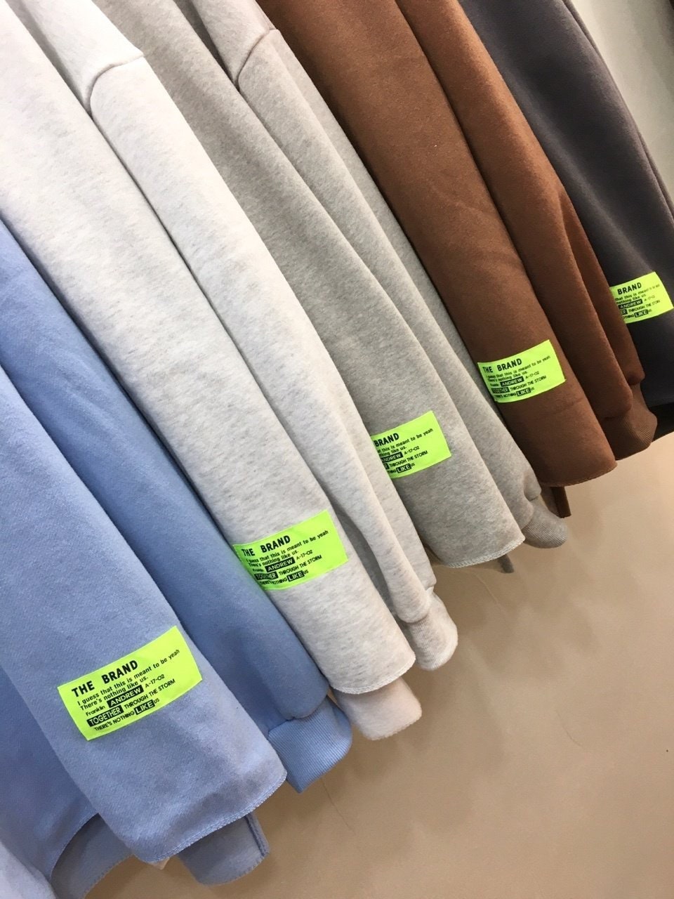 Oversized Fleece Sweatshirt | Thick Cotton Pullover, Korean Made Loungewear