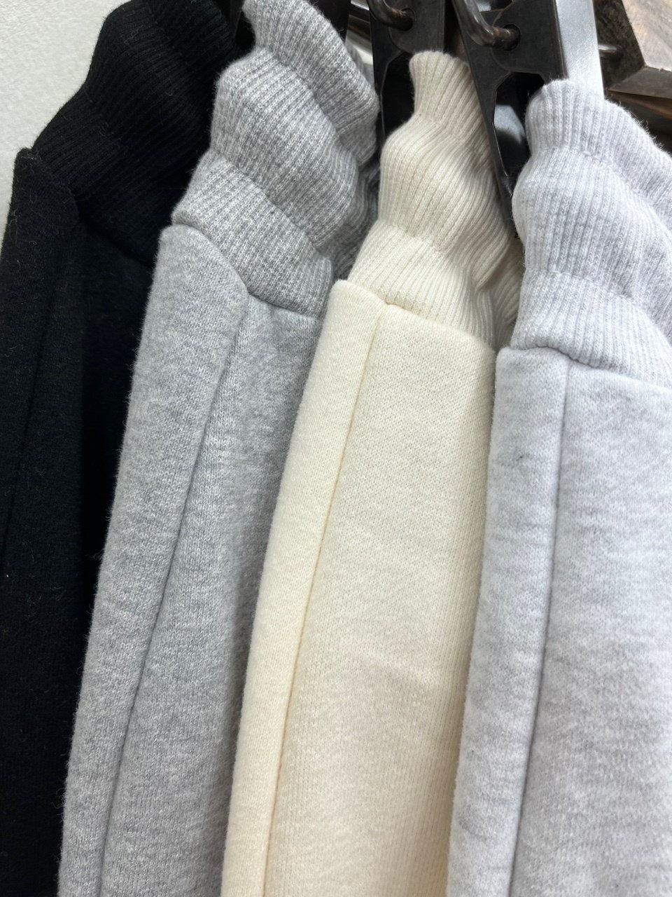 Soft Cotton Fleece Lining Walking Loose fit Jogger Sweatpants for Winter