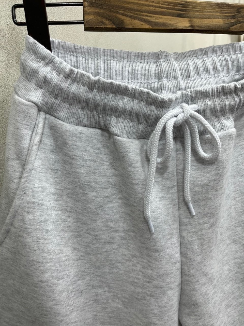 Soft Cotton Fleece Lining Walking Loose fit Jogger Sweatpants for Winter