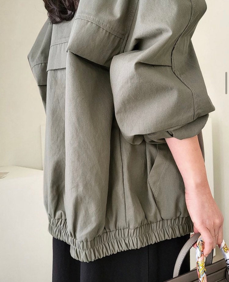 Unisex Outdoor Jacket with Banding seam, Wind Utility Jacket