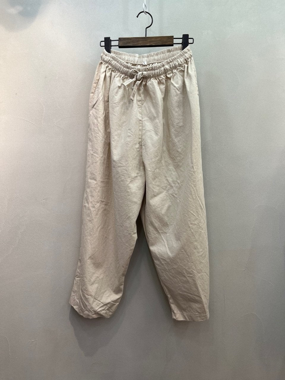 Organic Twill 100% Cotton Wide Legs Baggy Pants