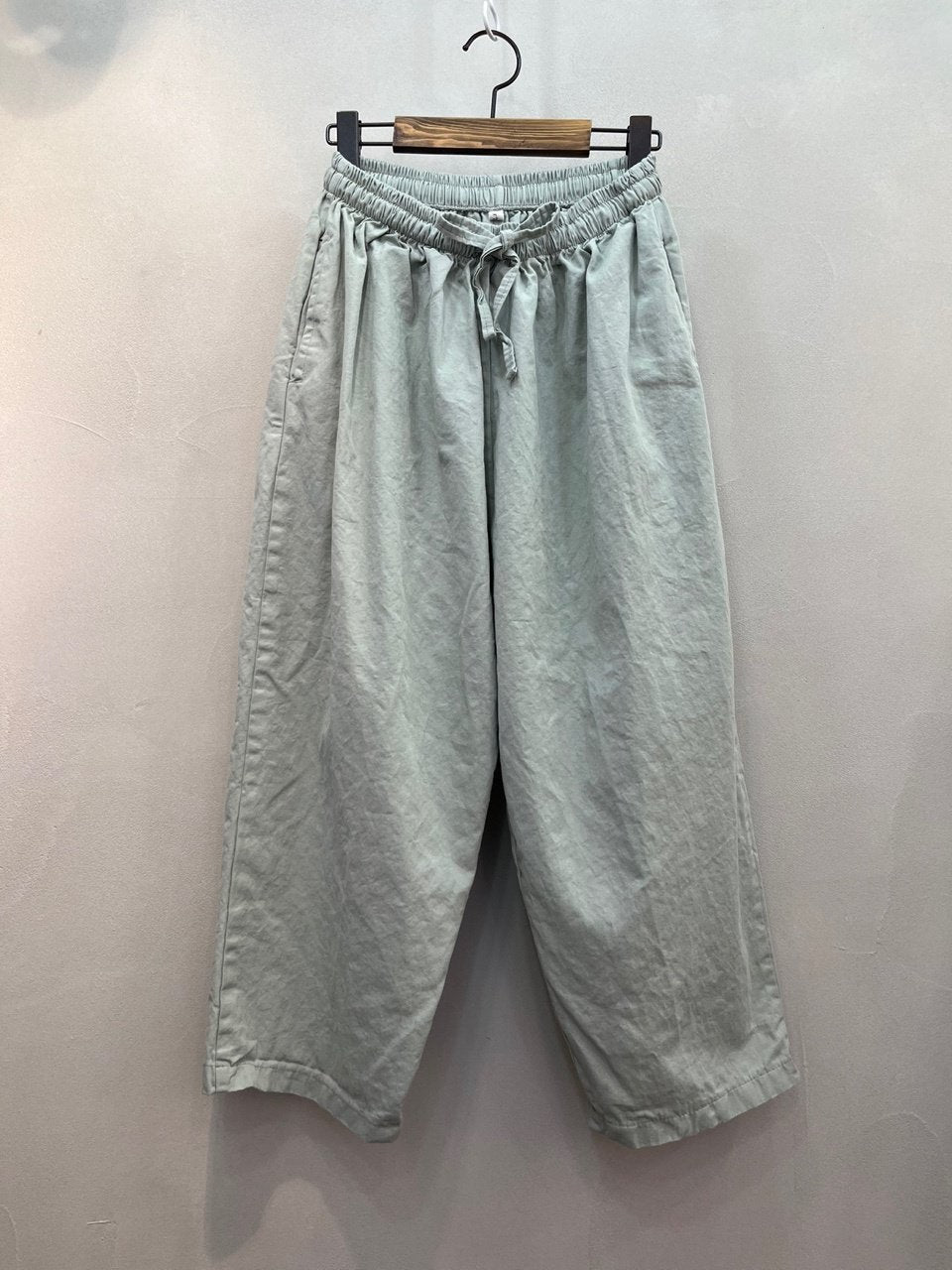 Organic Twill 100% Cotton Wide Legs Baggy Pants