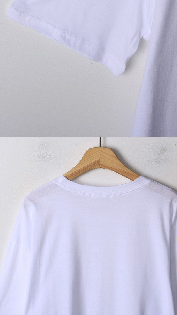 Women’s Basic Simple Thin Cotton Long T Shirts