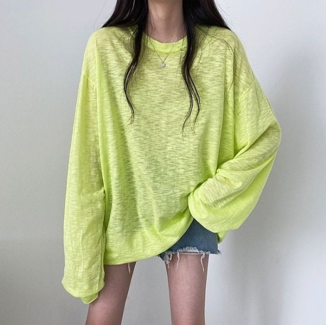 Summer Sheer Cotton Sweatshirts