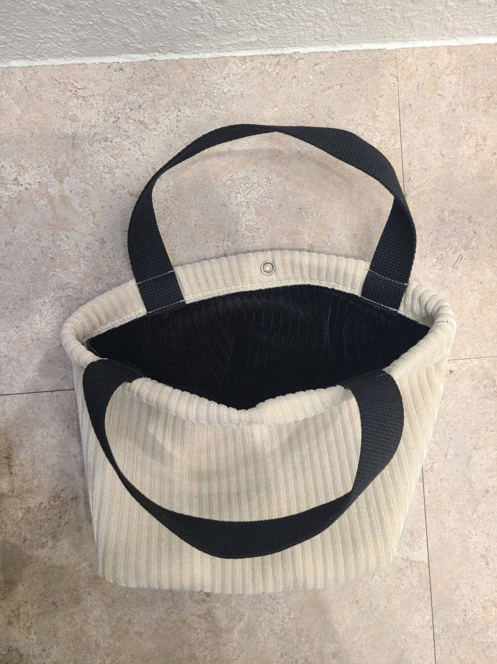 Handmade Soft Bold Thick Cordoroy Handy Tote Bag 2022-2023