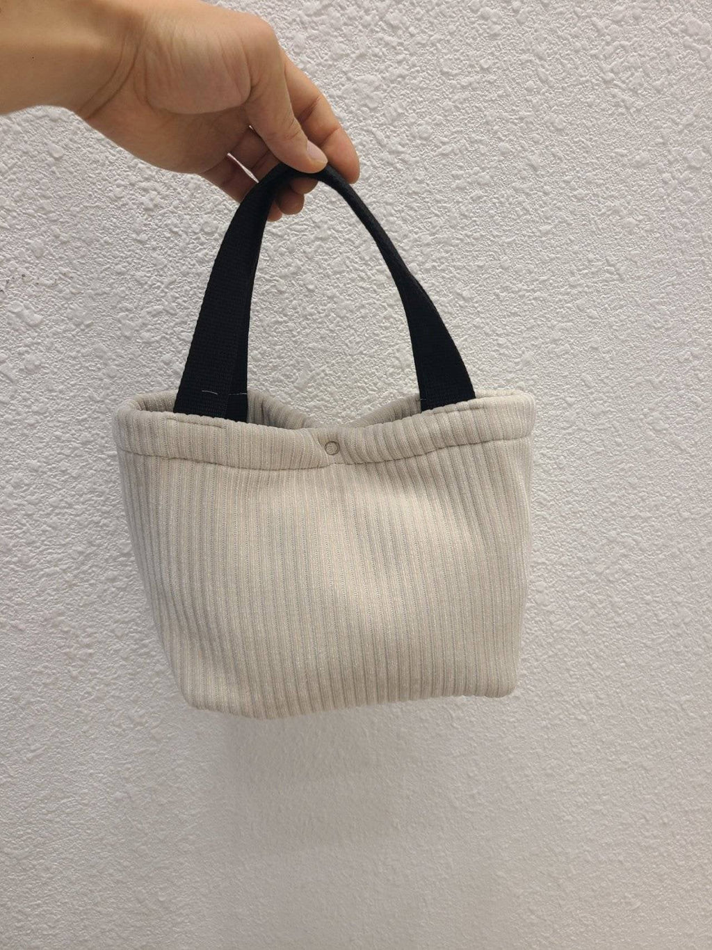 Handmade Soft Bold Thick Cordoroy Handy Tote Bag 2022-2023