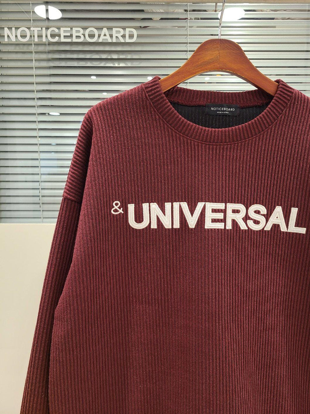Oversized Knit Sweatshirt, Ribbed Crewneck Sweater, Unisex Cozy Knit Top, Korean Fashion Sweater, Loose Fit Pullover, Free Size | 3 Colors