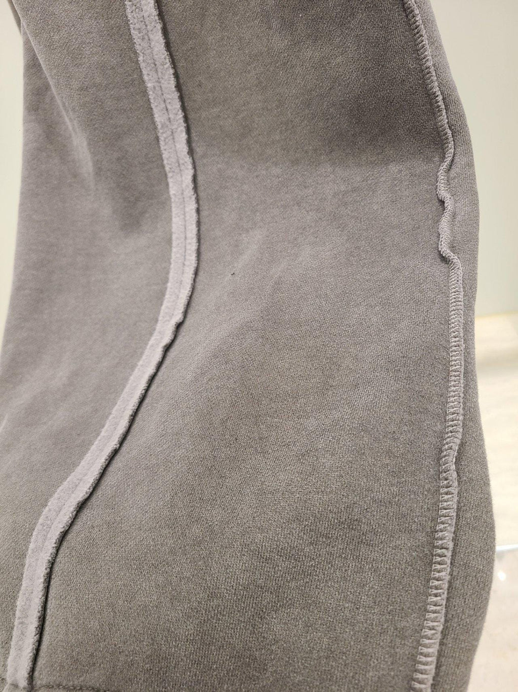 100% Cotton Velour Jogger Pants: Relaxed Fit Minimalist Lounge Trousers