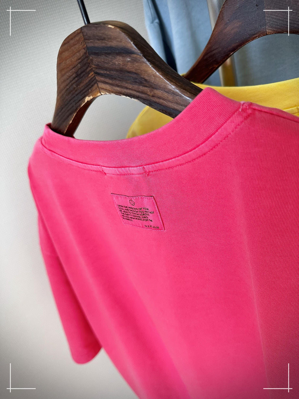 Oversized Cotton Tee | Vintage Washed, Pigment-Dyed, Relaxed Fit