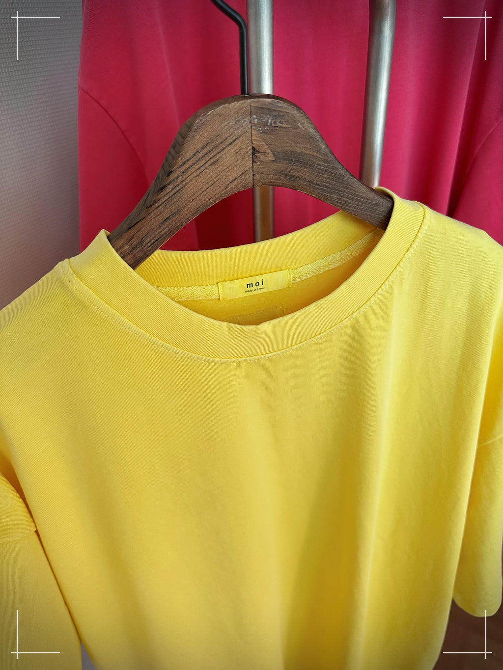 Oversized Cotton Tee | Vintage Washed, Pigment-Dyed, Relaxed Fit