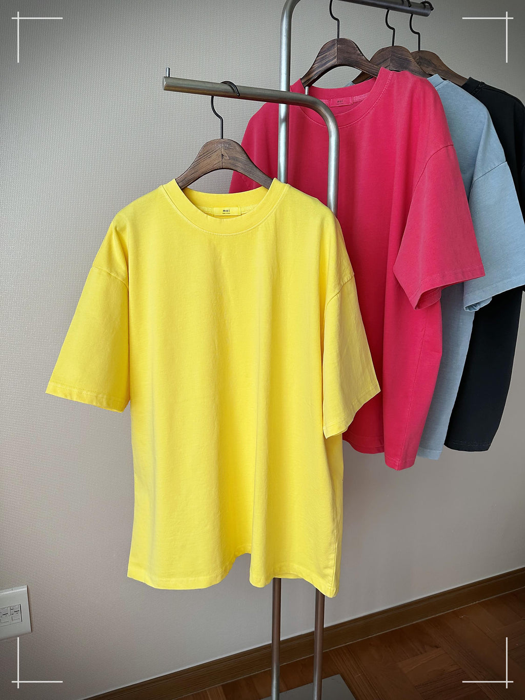 Oversized Cotton Tee | Vintage Washed, Pigment-Dyed, Relaxed Fit