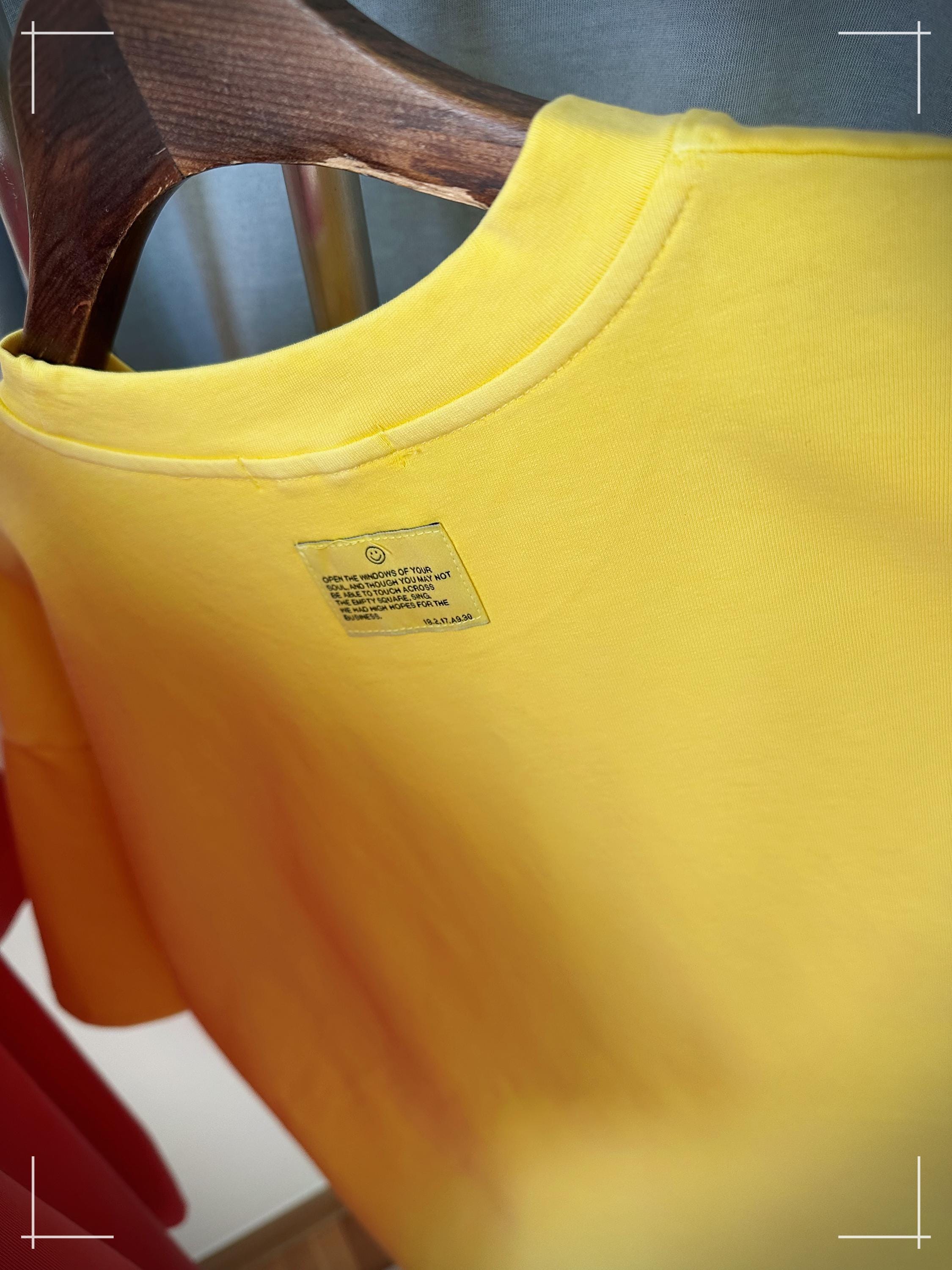 Oversized Cotton Tee | Vintage Washed, Pigment-Dyed, Relaxed Fit
