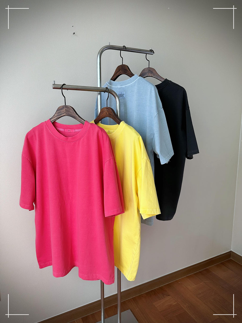 Oversized Cotton Tee | Vintage Washed, Pigment-Dyed, Relaxed Fit