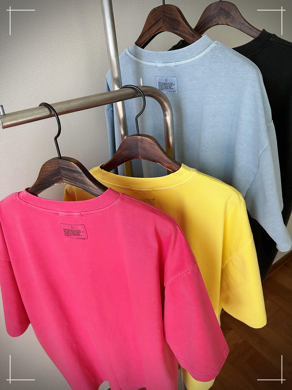Oversized Cotton Tee | Vintage Washed, Pigment-Dyed, Relaxed Fit