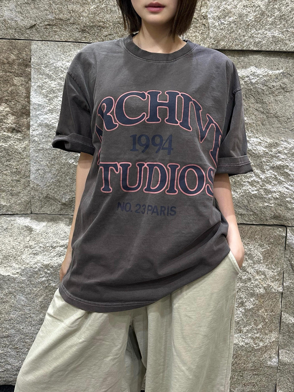 Archive 1994 Studios Graphic Tee | 100% Cotton Pigment Washed Oversized T-Shirt
