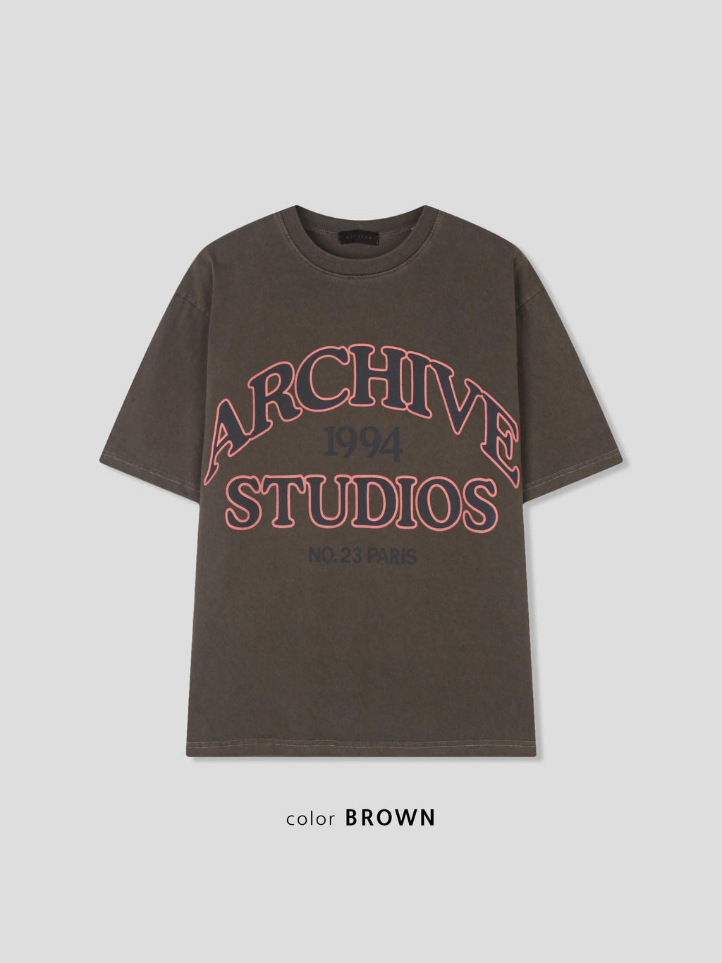 Archive 1994 Studios Graphic Tee | 100% Cotton Pigment Washed Oversized T-Shirt