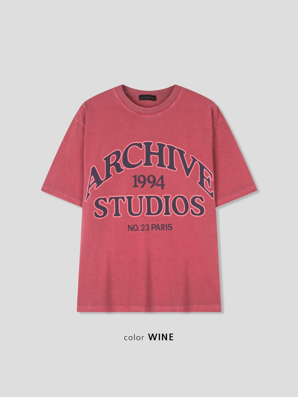 Archive 1994 Studios Graphic Tee | 100% Cotton Pigment Washed Oversized T-Shirt