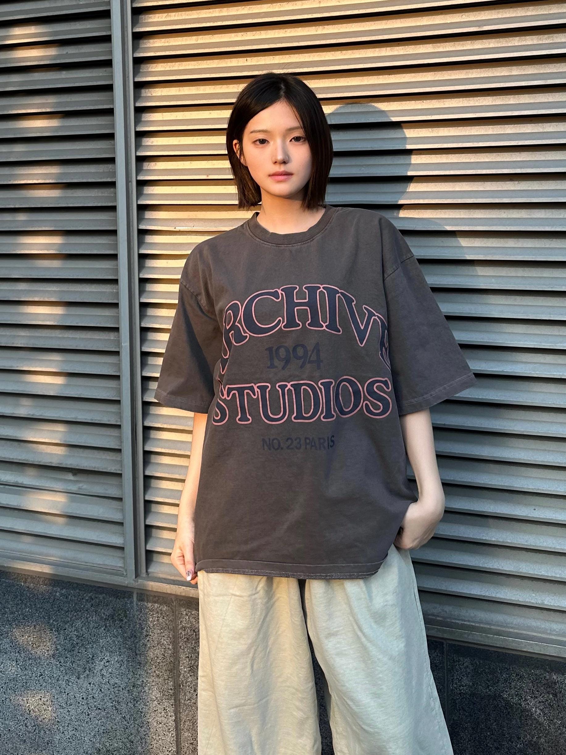 Archive 1994 Studios Graphic Tee | 100% Cotton Pigment Washed Oversized T-Shirt